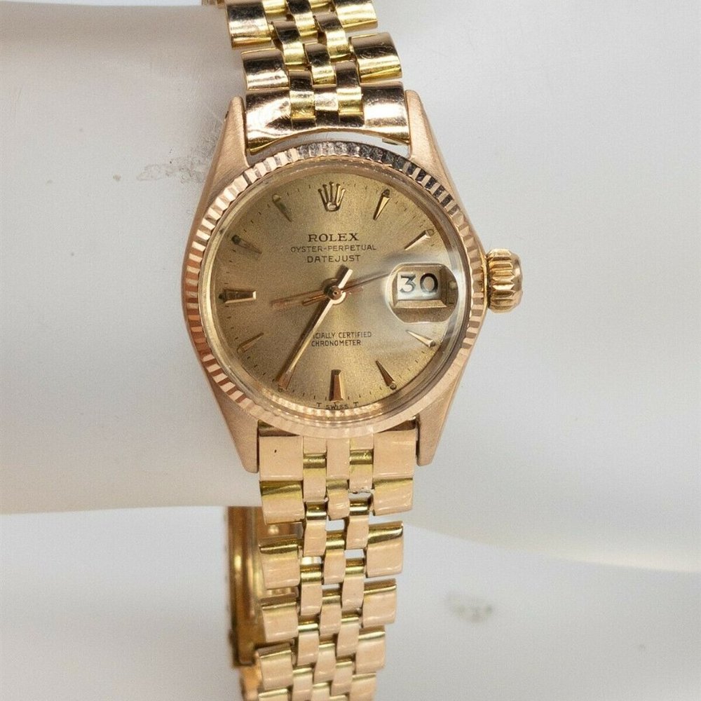 MINT! 18K IN ROSE GOLD!! RARE LADIES PRESIDENT